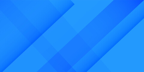 Fototapeta premium Art & IllustrationAbstract blue geometric banner background. Dynamic shapes composition. Vector illustration