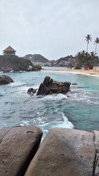 Parque tayrona, ubicado en el Magdalena colombiano