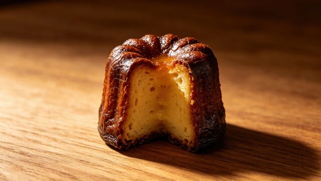 French Canel�� cake close-up