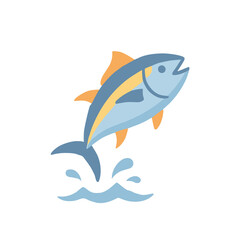 Obraz premium Seafood Mascot Character illustration