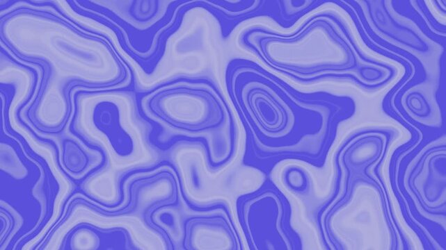 blue organic wave pattern topographic animation. 
monochrome abstract ink flow texture. 