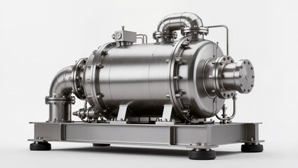 Fototapeta premium Industrial Vacuum Pump System