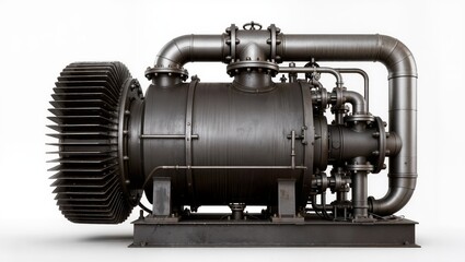 Obraz premium Industrial Vacuum Pump System