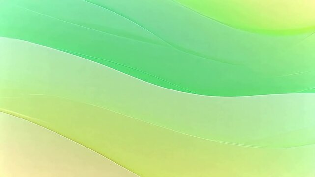 Digital yellow green white gradient curve abstract background