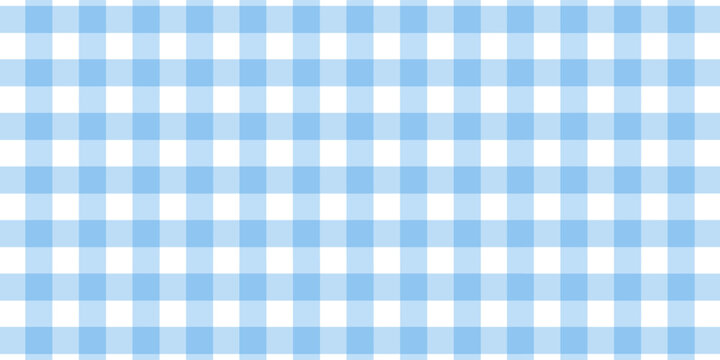 Tablecloth seamless pattern blue vector illustration