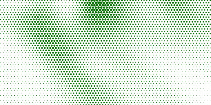 Halftone Hexa dots backgrounds, Hexagonal dots template