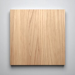 Naklejka premium op down photograph of a light oak wood panel texture