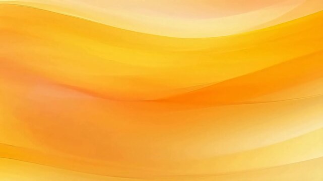 Digital yellow orange white gradient curve abstract background