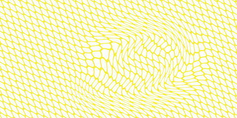 Mesh texture for fishing nets gold color gradient. Seamless pattern for sportswear or soccer goal, volleyball net, basketball hoop. abstract background vector. © alda