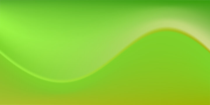 Green gradient background. Abstract blurry fresh green background