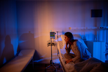 Patient is assessing various approaches for recovery strategies today. Individual is carefully evaluating potential techniques to improve their health status now © fotodrobik