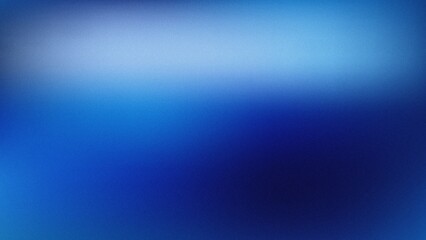 Obraz premium Abstract blue background with a grainy texture and soft gradient light effect