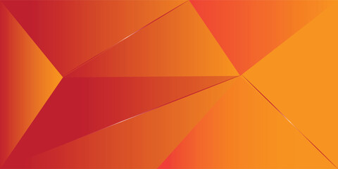Obraz premium orange geometric background. Vector illustration.