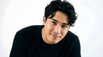 Fototapeta premium Young man smiling