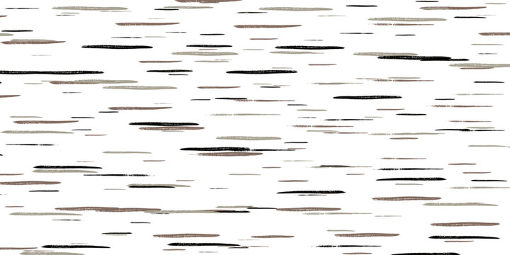 Grunge Background with Stripes. Painted Lines. Texture with Horizontal Brush Strokes. Scribbled Grunge Motif for Sportswear, Paper, Cloth. Rustic Vector Background. eps 10