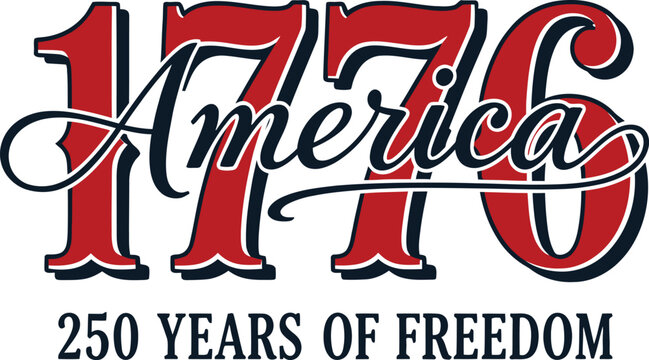 Celebrating 250 years of american freedom 4th of july independence day anniversary
