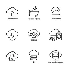 Obraz premium Vector line illustration of logistics and delivery icons set with time and planning