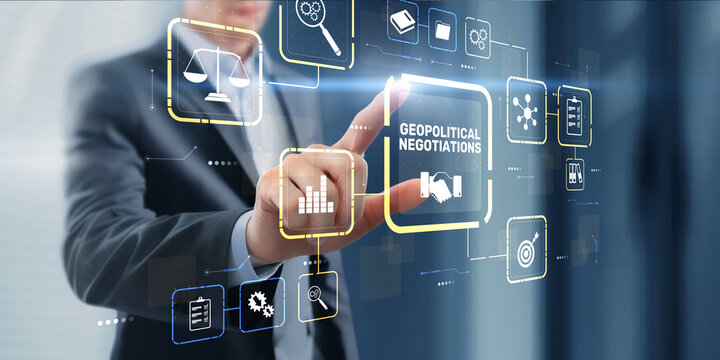 Geopolitical Negotiations Global Strategy with International Relations Political Dialogue Diplomacy Conflict Resolution and Government Decision Systems