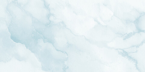 Obraz premium Soft pale blue and white watercolor texture background with subtle gradient effect