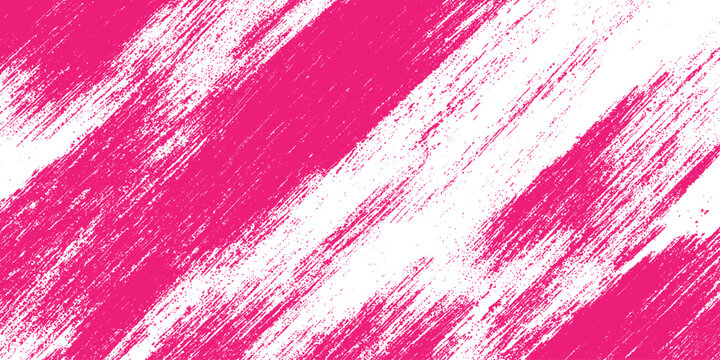 Pink and white abstract brush strokes background texture graphic design element