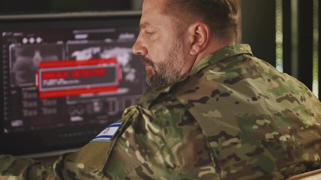 Senior Israeli serviceman responding to cyberattack during military operation