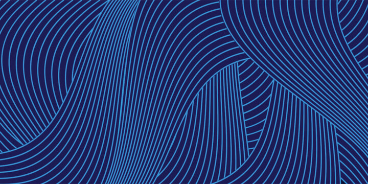 Premium background design with diagonal dark blue line pattern. Vector template for digital luxury banner, invitation, voucher, certificate. Vector Illustration