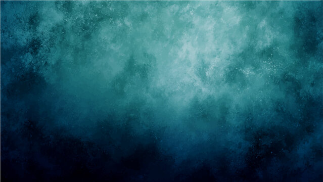 Deep atmospheric texture with dark blue and teal hues, reminiscent of stormy clouds or deep ocean currents, creating a mysterious and moody abstract backdrop