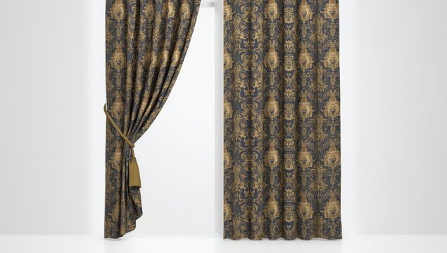 An attractive drape with a twist.