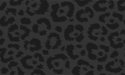 abstract dark colored leopard skin seamless pattern for textiles. dark cheetah stylish texture. seamless black leopard print pattern. dark animal skin background ideal for fashion, textile, wallpaper. © Fendi