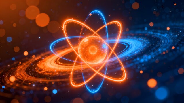 Atomic structure in space