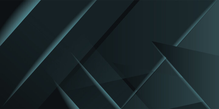 Abstract geometry studio scene with shadow and light. Blue background for luxury product display showroom mockup. Minimal interior aesthetic with empty space, geometric line, square, corner