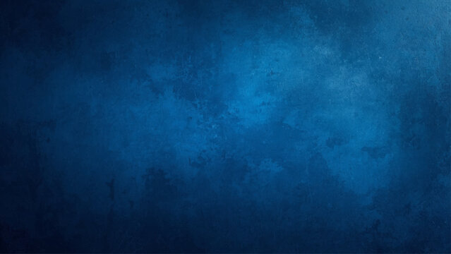 Dark blue textured background, gradient and mottled surface.