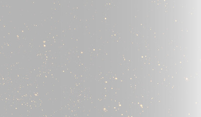 Realistic gold sparkles glitter texture set, atmospheric glowing magic dust particles and cinematic shiny bokeh glitter backdrop on contrast backgrounds © Maxim