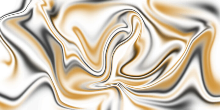 Abstract golden and chocolate fluid holographic liquid colorful background, Luxury Gold and Black Fluid Marble Abstract Texture. Luxurious Gold and Beige Marble Texture with Swirling Fluid Patterns ab
