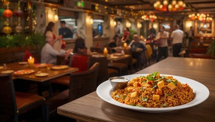 Obraz premium Creamy Paneer Biryani