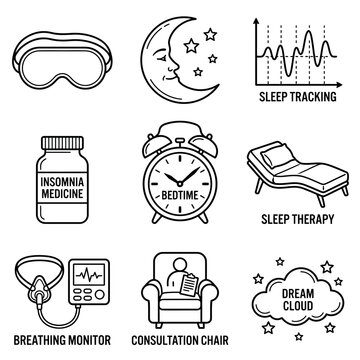 Sleep and Insomnia Medicine Concept.