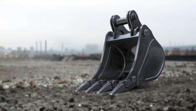 Excavator hydraulic ripper bucket