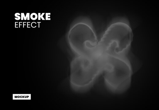 Smoke Effect Mockup