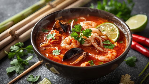 Spicy Thai soup