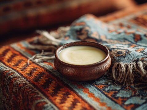 Traditional Kazakh Shubat Fermented Camel Milk Drink
