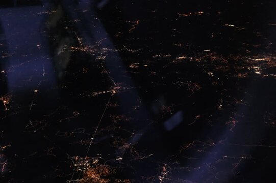 Night Flight Over Paris