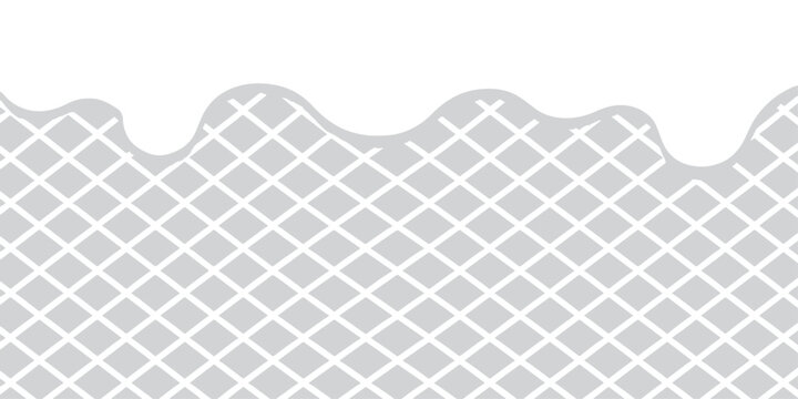 Seamless white lace geometric pattern wallpaper with subtle textured abstract design on light background for elegant decorative surface