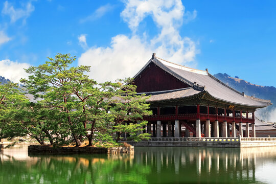 Seoul, South Korea. Gyeongbokgung Palace.