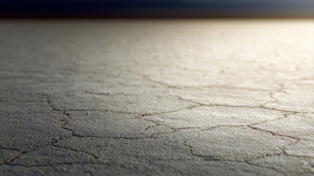 drought cracked landscape with dead barren land caused by severe water shortage climate change concept
