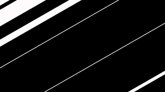 Simple abstract geometric shape transition masks on black screen background. Transition animation expands to fill the screen with intro and outro for motion design element video luma mate
