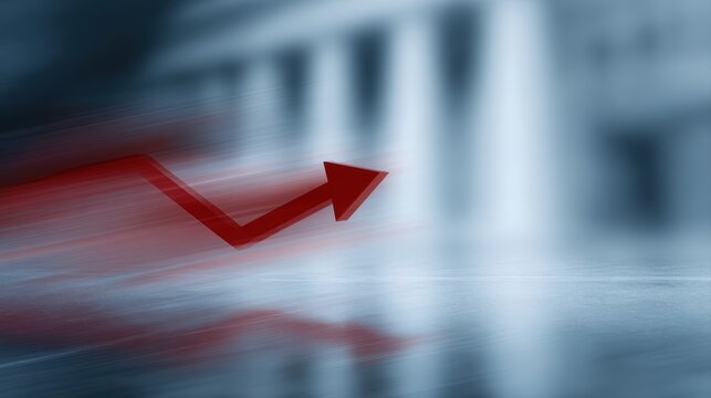 fed rate hike warning concept rising interest rates stock market volatility