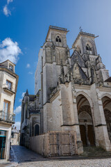 Fototapeta premium Semur-en-Auxois is a French town and commune, in the Burgundy region, Côte-d'Or department, in the Montbard district and Semur-en-Auxois canton.