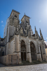 Obraz premium Semur-en-Auxois is a French town and commune, in the Burgundy region, Côte-d'Or department, in the Montbard district and Semur-en-Auxois canton.