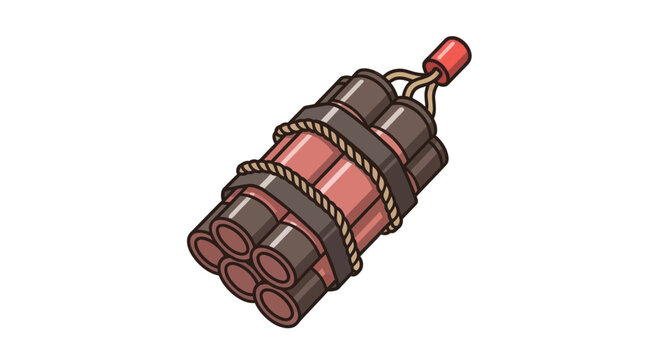 Dynamite Stick Explosive Device.