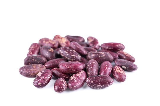 Red Beans Isolated on White Background